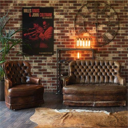 Miles Davis & John Coltrane Poster 24in x 36in: Rolled and Labeled