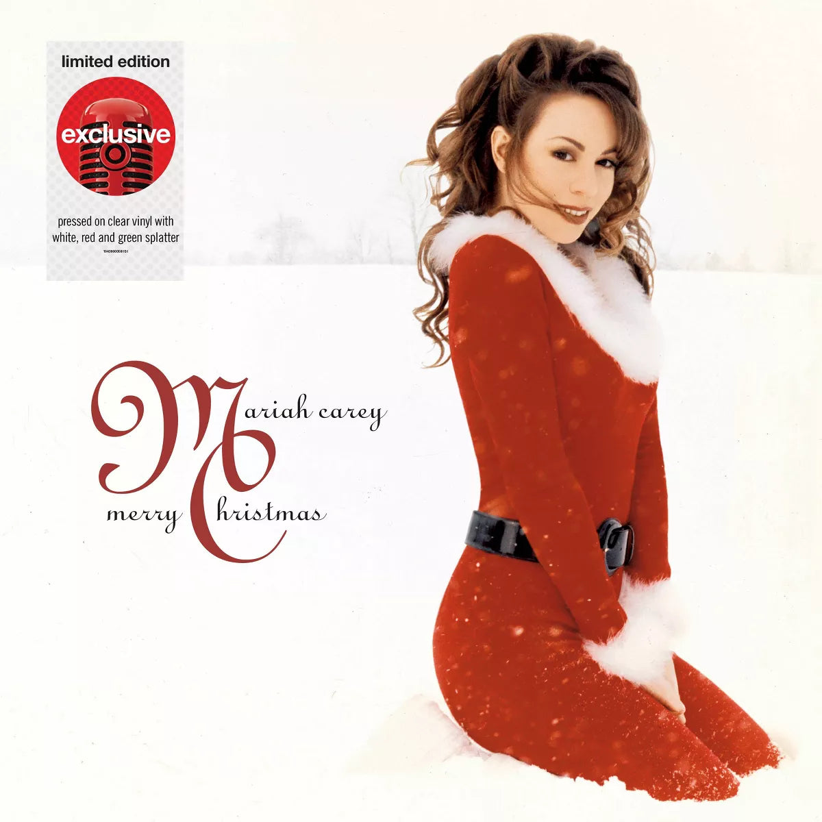 Mariah Carey - Merry Christmas (Clear Vinyl with White, Red and Green Splatter, Vinyl)