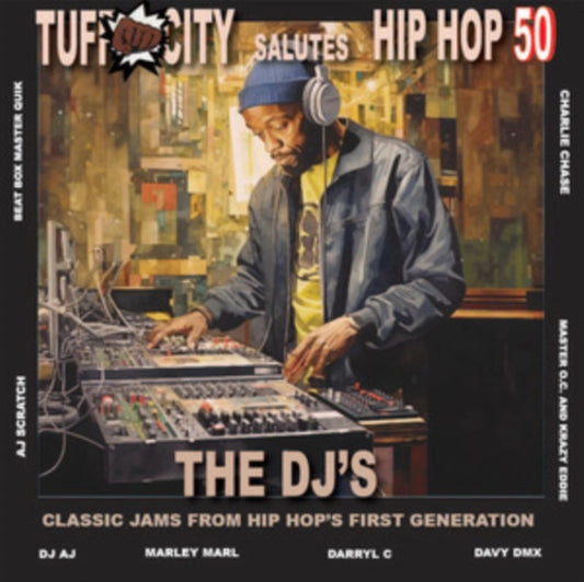 TUFF CITY SALUTES HIP HOP 50: THE DJ JAMS (HALF RED/HALF BLUE VINYL
