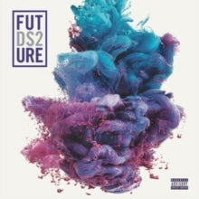 Album cover with blue and purple smoke effect and 'Future ds2 