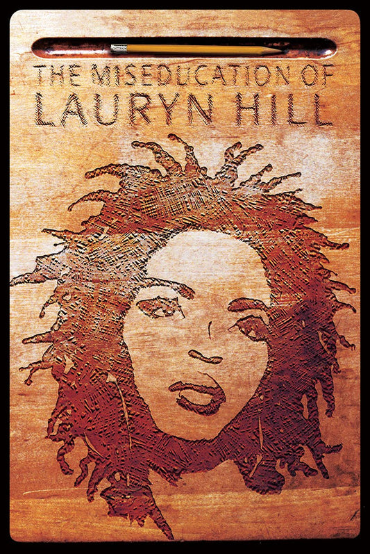 Lauryn Hill 24x36 Poster: Cardboard Back & Clear Bag