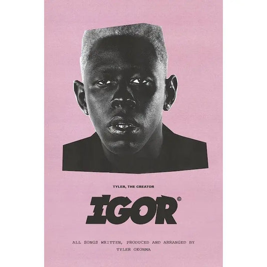 Tyler The Creator Igor Album Cover Rap Hip-Hop Music Poster 24x36