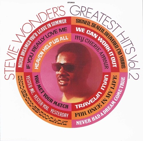 Stevie Wonder - Greatest Hits, Vol. 2 [Braille Cover]