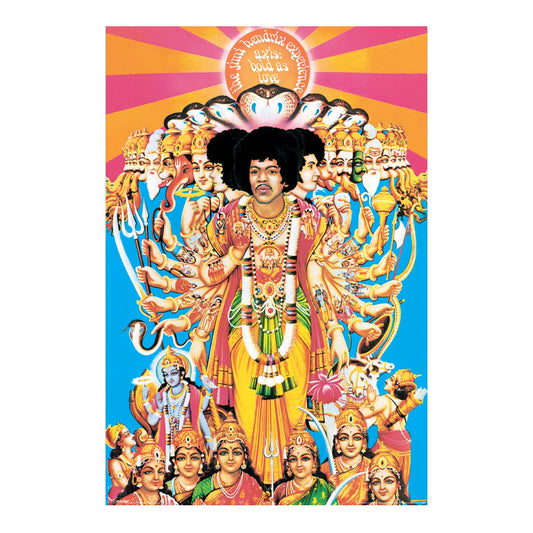 Jimi Hendrix - Axis Bold as Love Poster: Shrinkwrap