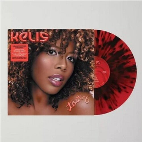 Kelis | Tasty (Translucent Ruby with Black Splatter)