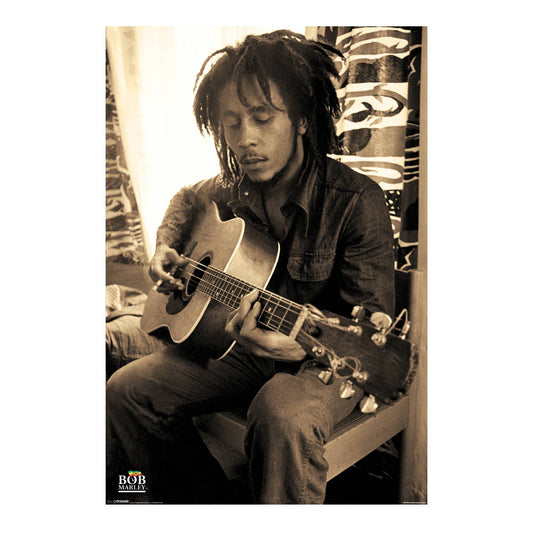 Bob Marley-Sepia Poster: Shrinkwrap