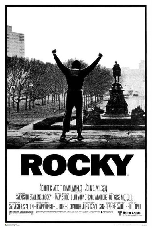 Rocky Movie Score Poster - 24" X 36": Rolled and Labeled