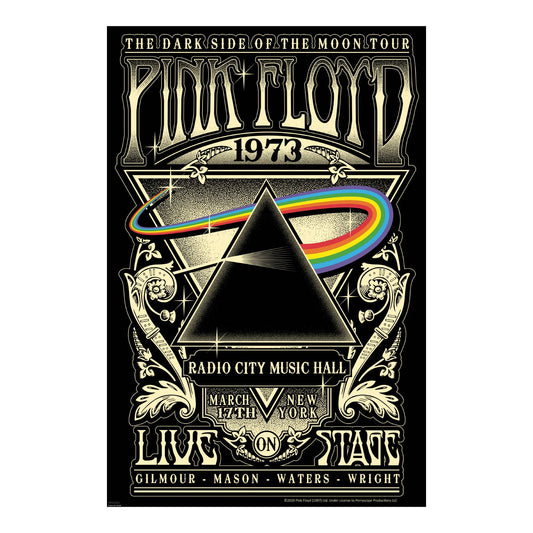 Pink Floyd - Carnegie Hall ‘72 Poster: Shrinkwrap