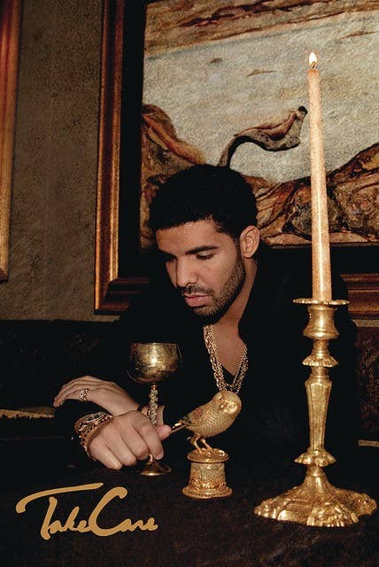 Drake Take Care Album Cover Hip-Hop Rap R&B Pop Music: Cardboard Back & Clear Bag