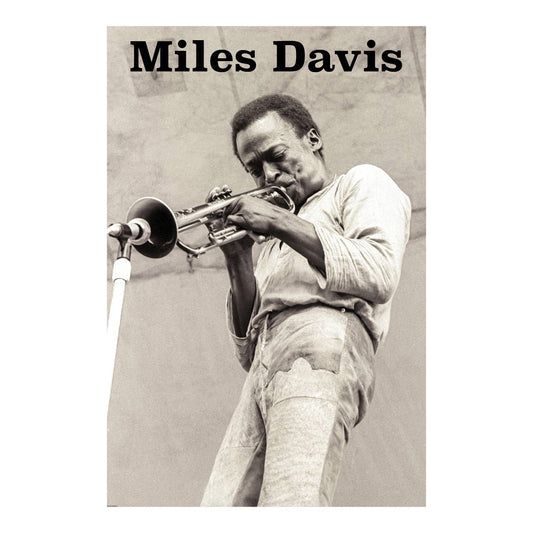 Miles Davis - Trumpet Poster: Shrinkwrap