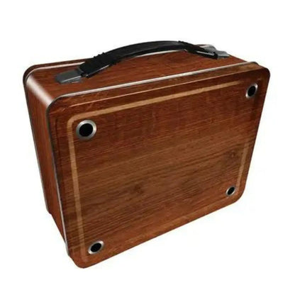 Turntable Embossed Tin Fun Box