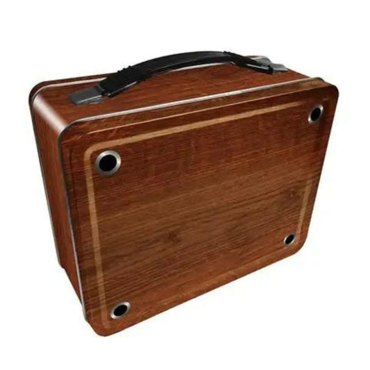 Turntable Embossed Tin Fun Box