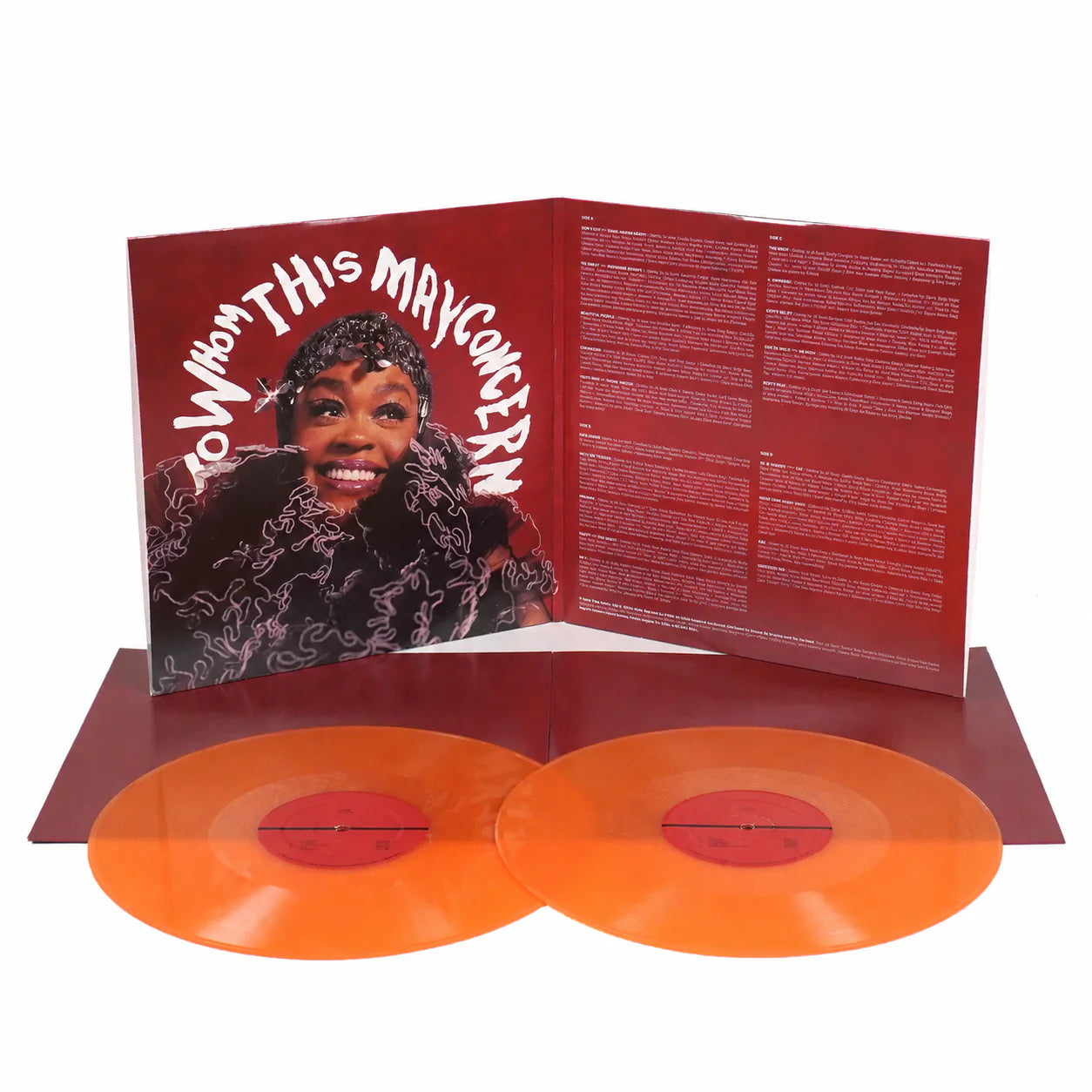 Jill Scott - TO WHOM THIS MAY CONCERN (TRANSLUCENT ORANGE VINYL/2LP)
