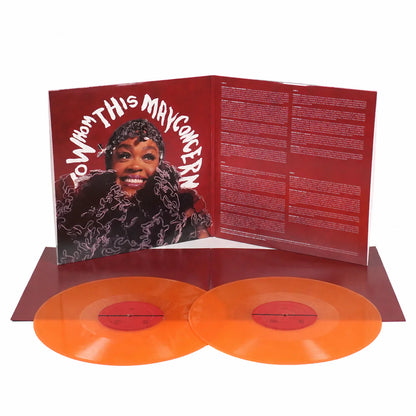 Jill Scott - TO WHOM THIS MAY CONCERN (TRANSLUCENT ORANGE VINYL/2LP)