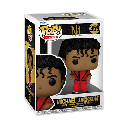 FUNKO POP! ROCKS: Michael Jackson (Thriller)
(Vinyl Figure)