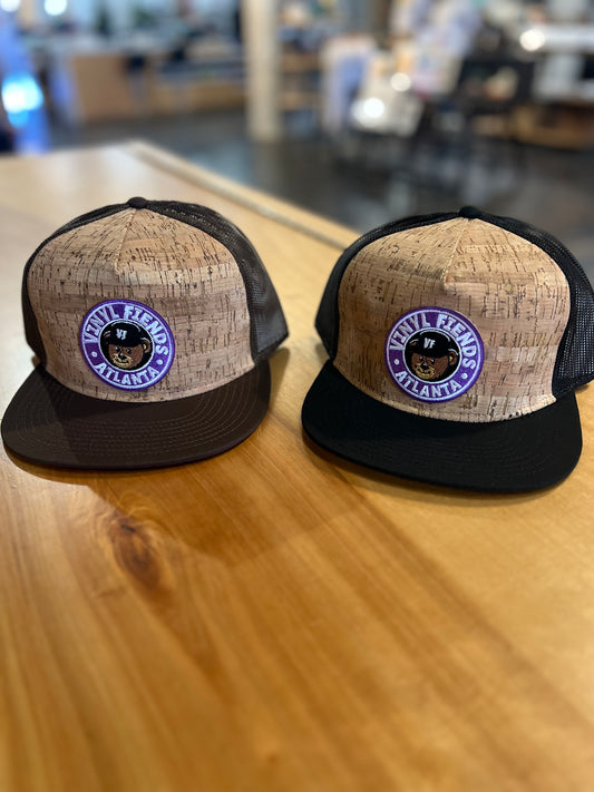 Cork Trucker SnapBack Logo Hat