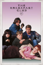 The Breakfast Club
One Sheet (Border)
Regular Poster
Size: 24x36

Poster of 'The Breakfast Club' with five teenagers in a line.