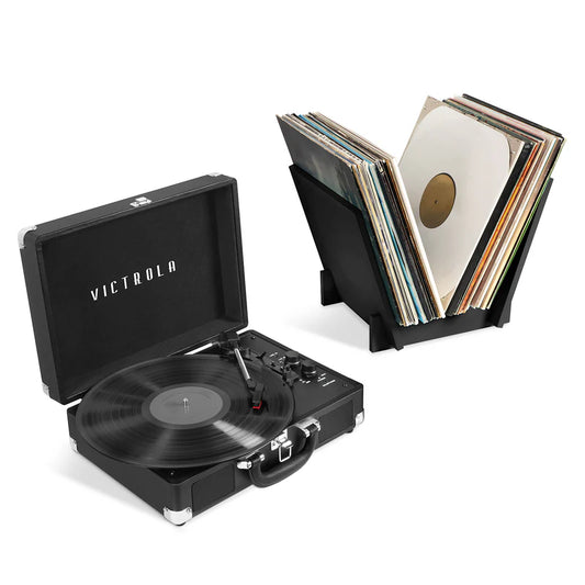 Journey+ Bundle Suitcase Record Player (2 Colors)