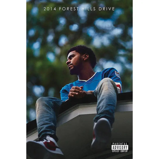J. Cole 2014 Forest Hills Drive Rap Album Music POSTER