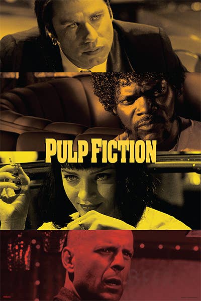 Pulp Fiction- Portraits Poster : Shrinkwrap